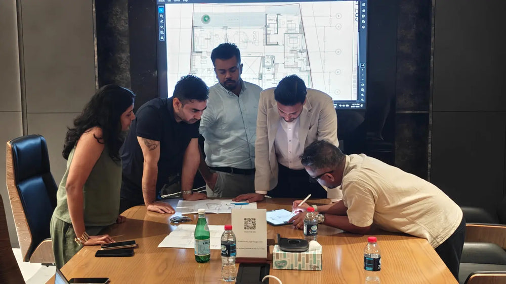 The Kriya Collective team at work