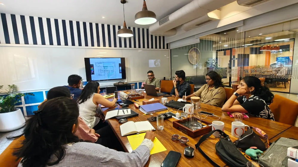 The Kriya Collective team at work